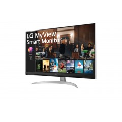 Монитор 31.5" LG 32SQ700S-W, 3840x2160, VA, 60Hz, Speakers (2xHDMI, USB Type-C)