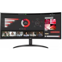 Монитор 34" LG UltraWide 34WR50QK-B, 3440x1440, VA, 100Hz (HDMI, DP)