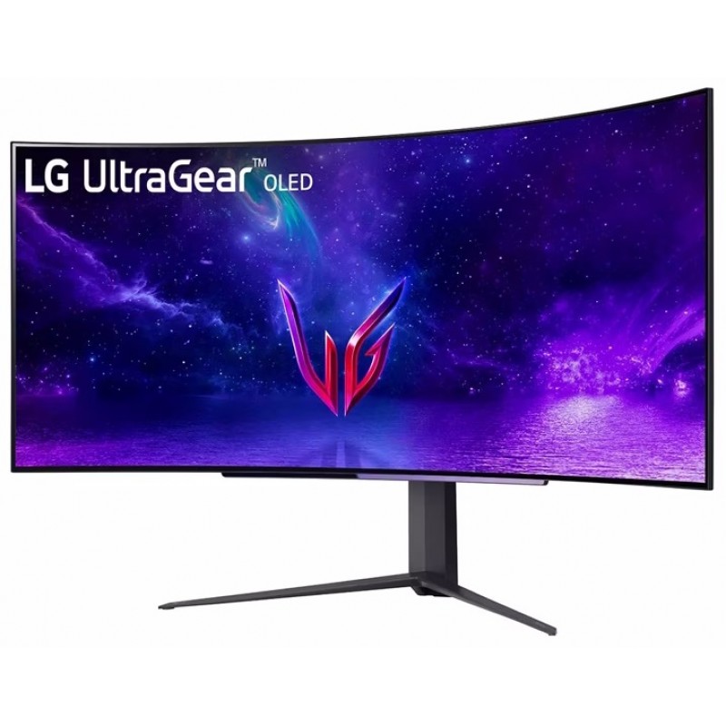Монитор 44.5" LG 45GR95QE-B, 3440x1440, OLED, 240Hz (2xHDMI, DP)