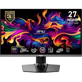Монитор 26.5" MSI MPG 271QRX, 2560x1440 QD-OLED, 360Hz (2xHDMI, DP, USB Type-C)