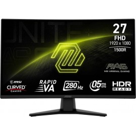 Монитор 27" MSI MAG 274CXF, 1920x1080, VA, 280Hz (2xHDMI, DP, USB Type-C) (9S6-3CE31T-012)