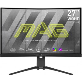 Монитор 27" MSI Optix MAG 275CQRXF, 2560x1440, VA (2xHDMI, DP, USB Type-C) (9S6-3CD54T-005)