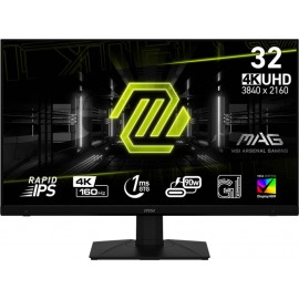 Монитор 31.5" MSI MAG 322UPF, 3840x2160, IPS, 160Hz (2xHDMI, DP, USB Type-C) (9S6-3DC79T-014)