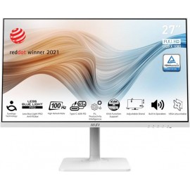 Монитор 27" MSI Modern MD272XPW, 1920x1080, IPS, 100Hz, Speakers (HDMI, DP)