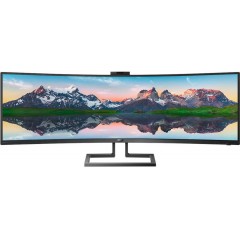 Монитор 49" Philips 499P9H/00, 5120x1440, VA (HDMI, DP)
