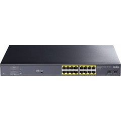 Коммутатор Cudy GS1020PS2, 16xLAN 1Gbps, 2xSFP