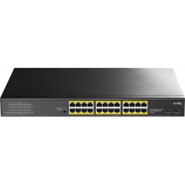 Коммутатор Cudy GS1028PS2, 24xLAN 1Gbps, 2xSFP, PoE