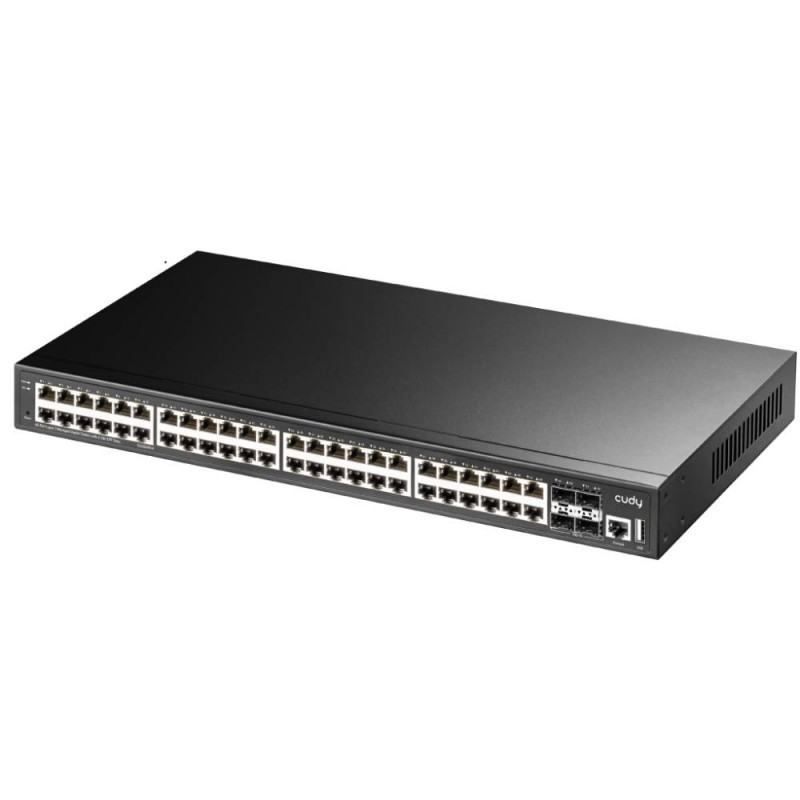 Коммутатор Cudy GS5048S4, 48xLAN 1Gbps, 4xSFP+