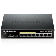 Коммутатор D-Link DES-1008P/C1A, 8xLAN 100Mbps (4xLAN PoE)