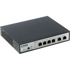 Коммутатор D-Link DES-1100-06MP/A1A, 4xLAN 100Mbps, 2x1GBps, PoE