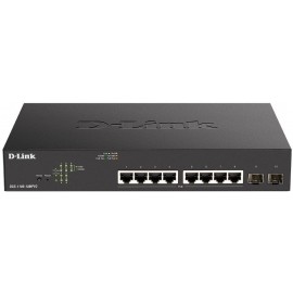 Коммутатор D-Link DGS-1100-10MPV2/A3A, 8xLAN 1Gbps, 2xSFP