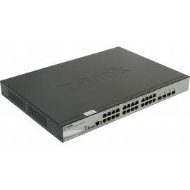 Коммутатор D-Link DGS-1510-28XMP/A1A, 24xLAN 1Gbps, 4 SFP+