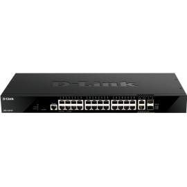 Коммутатор D-Link DGS-1520-28/A1A, 24x1Gbps, 4x2.5Gbps, 2x10Gbps, 2xSFP+ 10Gbps