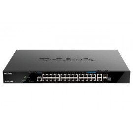 Коммутатор D-Link DGS-1520-28MP/A1A, 20x1Gbps, 4x2.5Gbps, 2x10Gbps, 2xSFP+ 10Gbps