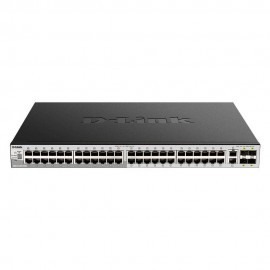 Коммутатор D-Link DGS-3130-54PS/B2A, 48x1Gbps PoE, 2x10Gbps, 4xSFP+