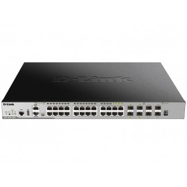 Коммутатор D-Link DGS-3630-28PC/A2ASI, 20xLAN 1Gbps, 4xSFP 1Gbps, 4SFP+ 10Gbps