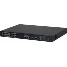Коммутатор Dahua DH-S4220-16GT-190, 18xLAN 1Gbps, 2xSFP, PoE