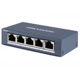 Коммутатор Hikvision DS-3E0505-E, 5xLAN 1Gbps