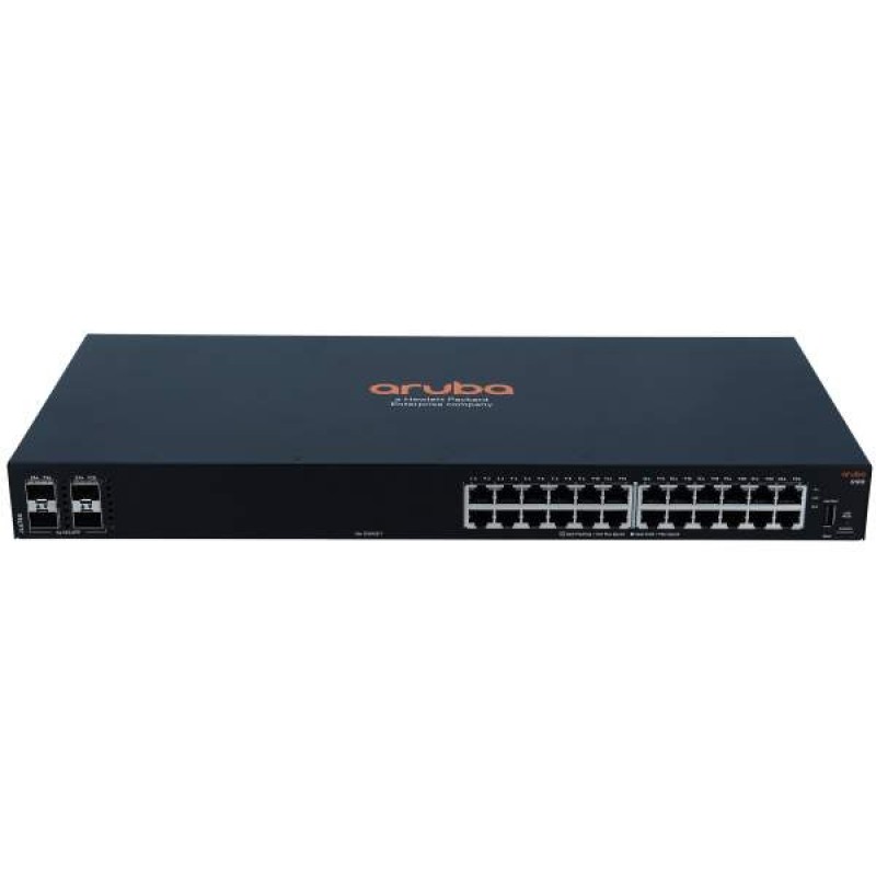 Коммутатор HP Aruba 6100 (JL678A), 24xLAN 1Gbps, 4xSFP+