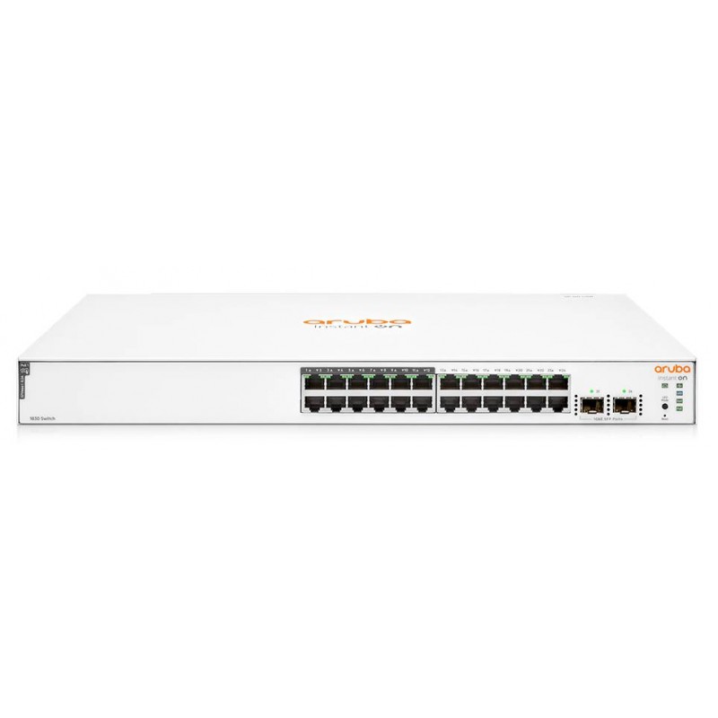 Коммутатор HP Aruba Instant On 1830 (JL812A), 24xLAN 1Gbps, 2xSFP