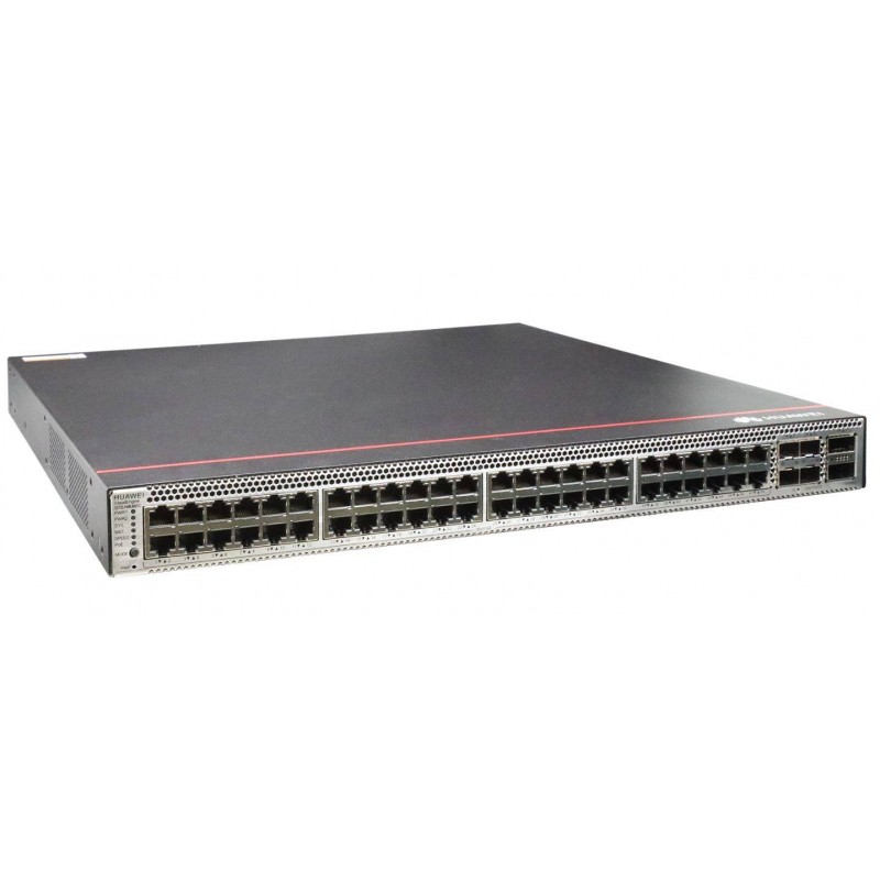 Коммутатор Huawei S5732-H48UM2CC, 48xLAN 10GBps, 4xSFP, 2xQSFP+, 2xQSFP28, PoE