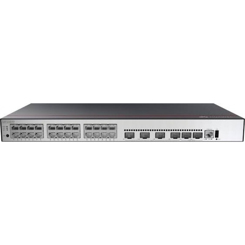 Коммутатор Huawei S5735-L24T4XE-A-V2, 24xLAN 1GBps, 4xSFP+, 2xStack (1128-20)