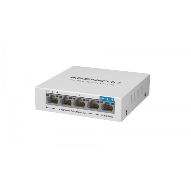Коммутатор Keenetic KN-4610, 5xLAN 1Gbps, PoE