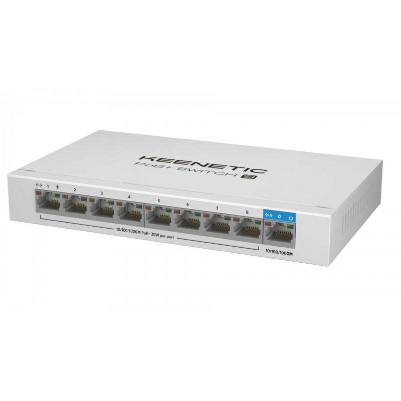 Коммутатор Keenetic KN-4710, 9xLAN 1Gbps, PoE