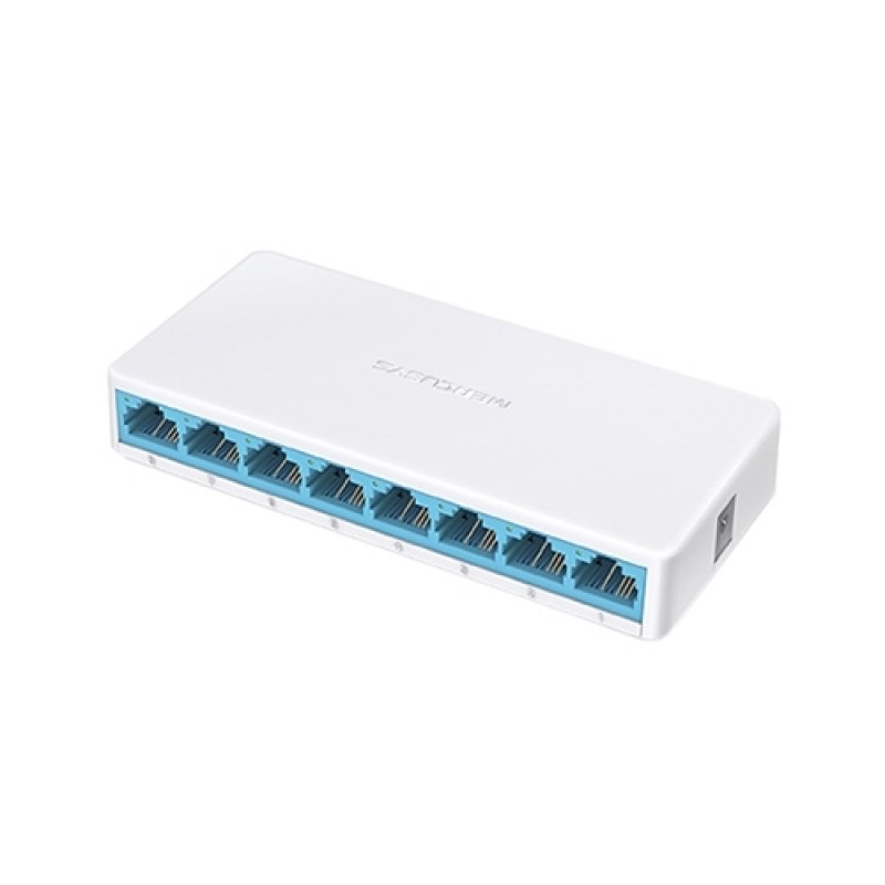 Коммутатор Mercusys MS108, 8xLAN 100Mbps