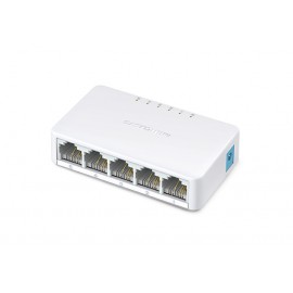 Коммутатор Mercusys MS105, 5xLAN, 100Mbps