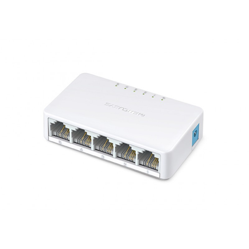Коммутатор Mercusys MS105, 5xLAN, 100Mbps