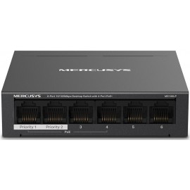 Коммутатор Mercusys MS106LP, 6xLAN 100Mbps