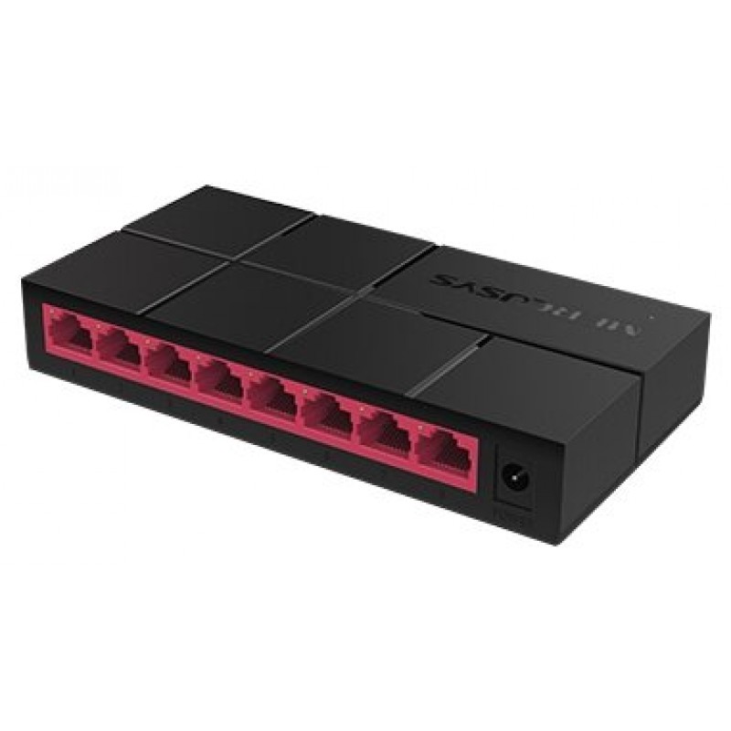 Коммутатор Mercusys MS108G, 8xLAN 1Gbps