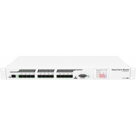 Маршрутизатор MikroTik Cloud Core Router CCR1016-12S-1S+, 12xSFP, 1xSFP+, USB