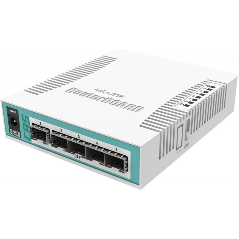 Маршрутизатор Mikrotik CRS106-1C-5S, 6xSFP
