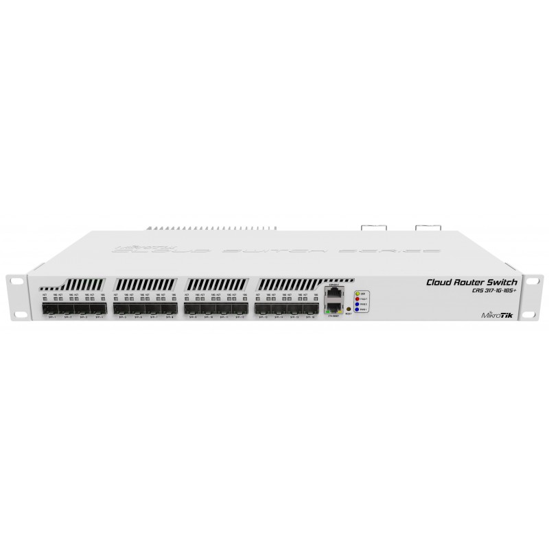 Коммутатор Mikrotik Cloud Router Switch CRS317-1G-16S+RM, 16xSFP+