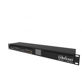 Маршрутизатор Mikrotik RB3011UiAS-RM, 10xLAN 1Gbps, 1xSFP, USB