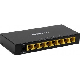 Коммутатор ORIGO OS1208/A1A, 8xLAN 100Mbps