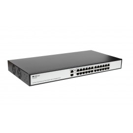 Коммутатор ORIGO OS1226P/285W/A1A, 24xLAN 100Mbps, 2xLAN 1Gbps, PoE