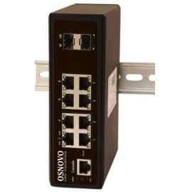 Коммутатор Osnovo SW-70802/IL, 8xLAN 1Gbps, 2xSFP