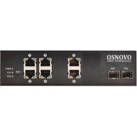 Коммутатор Osnovo SW-8062/IC, 6xLAN 1Gbps, 2xSFP