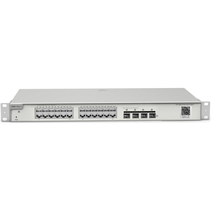 Коммутатор Reyee RG-NBS5100-24GT4SFP, 24xLAN 1Gbps, 4xSFP