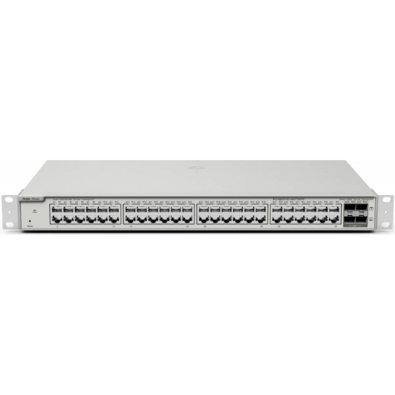 Коммутатор Reyee RG-NBS5100-48GT4SFP, 48xLAN 1Gbps, 4xSFP