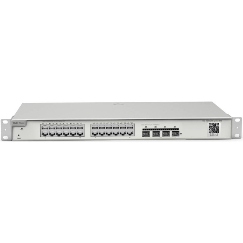 Коммутатор Reyee RG-NBS5200-24GT4XS, 24xLAN 1Gbps, 4xSFP+
