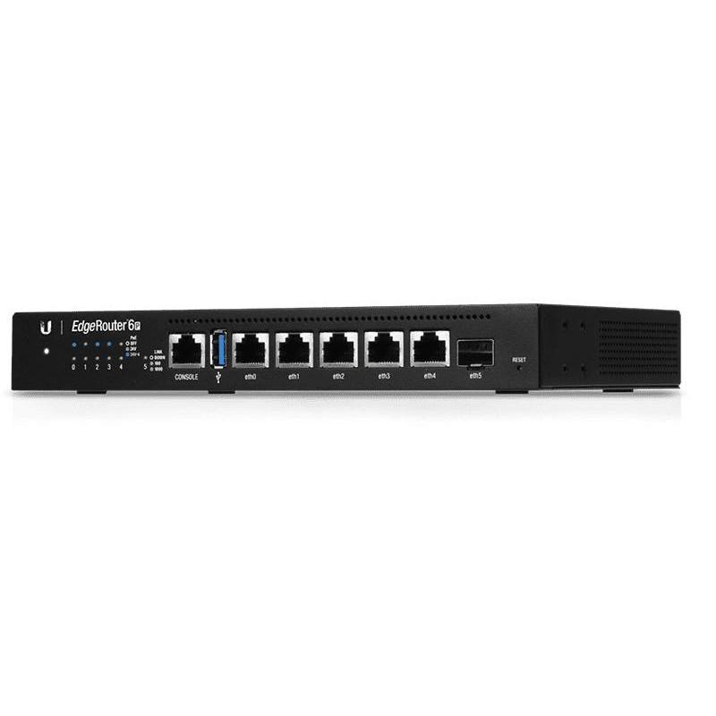 Роутер Ubiquiti EdgeRouter 6P, ER-6P, 5xLAN 1Gbps, 1xSFP