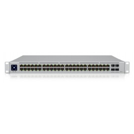 Коммутатор Ubiquiti UniFi Switch Pro 48 PoE USW-Pro-48-POE, 48xLAN 1Gbps, 4xSFP+, PoE
