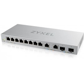 Коммутатор Zyxel XGS1010-12 (ZZ0102F), 8xLAN 1Gbps, 2xSFP+