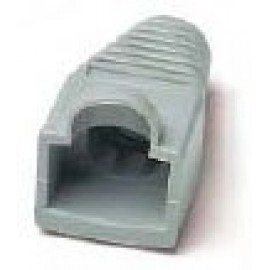 Колпачок изолирующий для коннектора RJ-45, Hyperline BOOT-GY-10, серый, 10шт