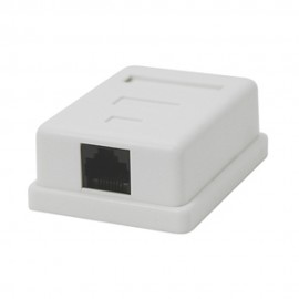Розетка сетевая внешняя RJ-45, Gembird/Cablexpert NA212, кат. 5E