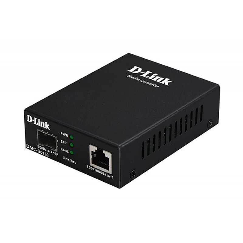 Медиаконвертер D-Link DMC-G01LC/C1A, 10BASE-T to 100BASE-X